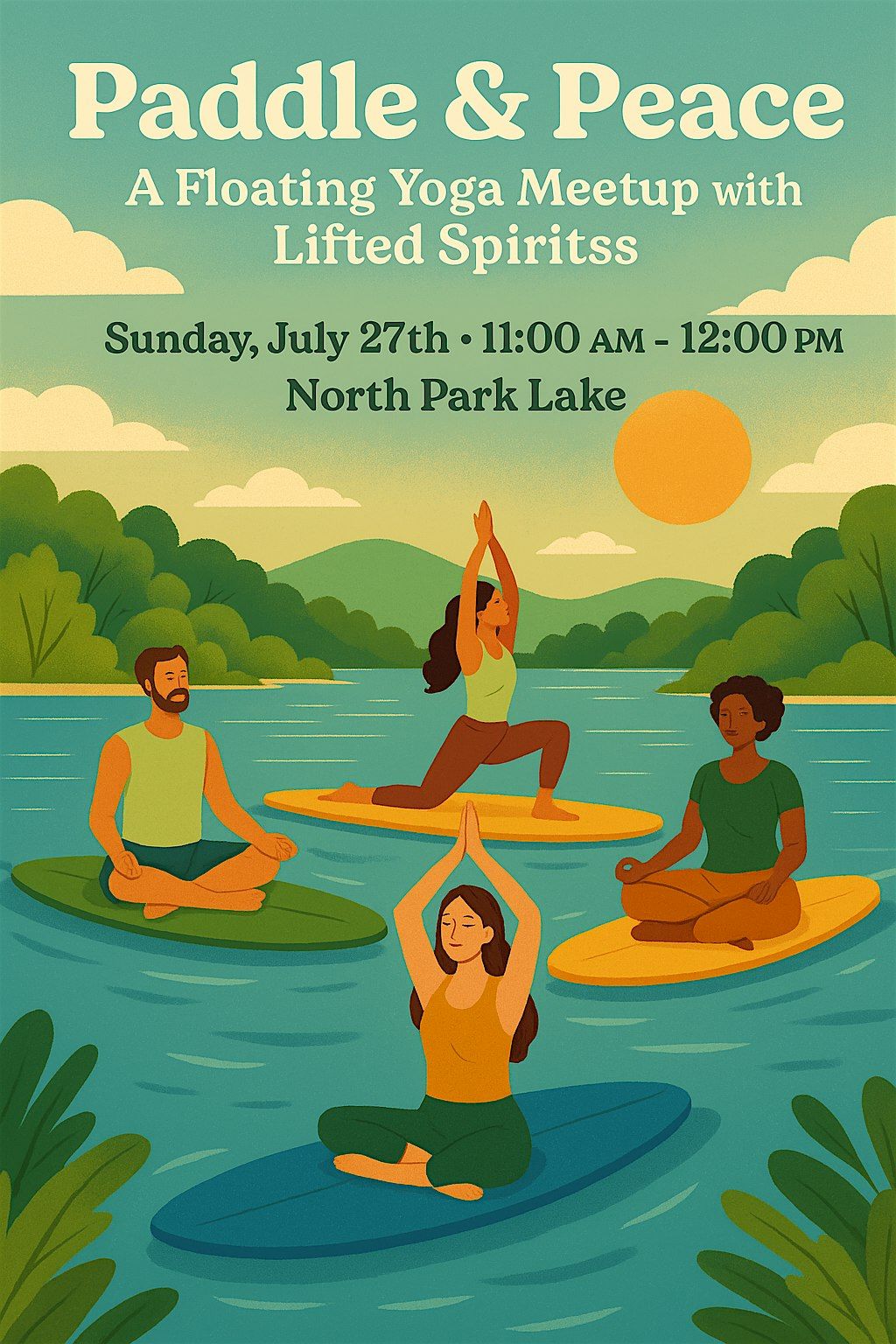 Paddle & Peace  at North Park Lake, 27 July | Event in Allison Park | AllEvents