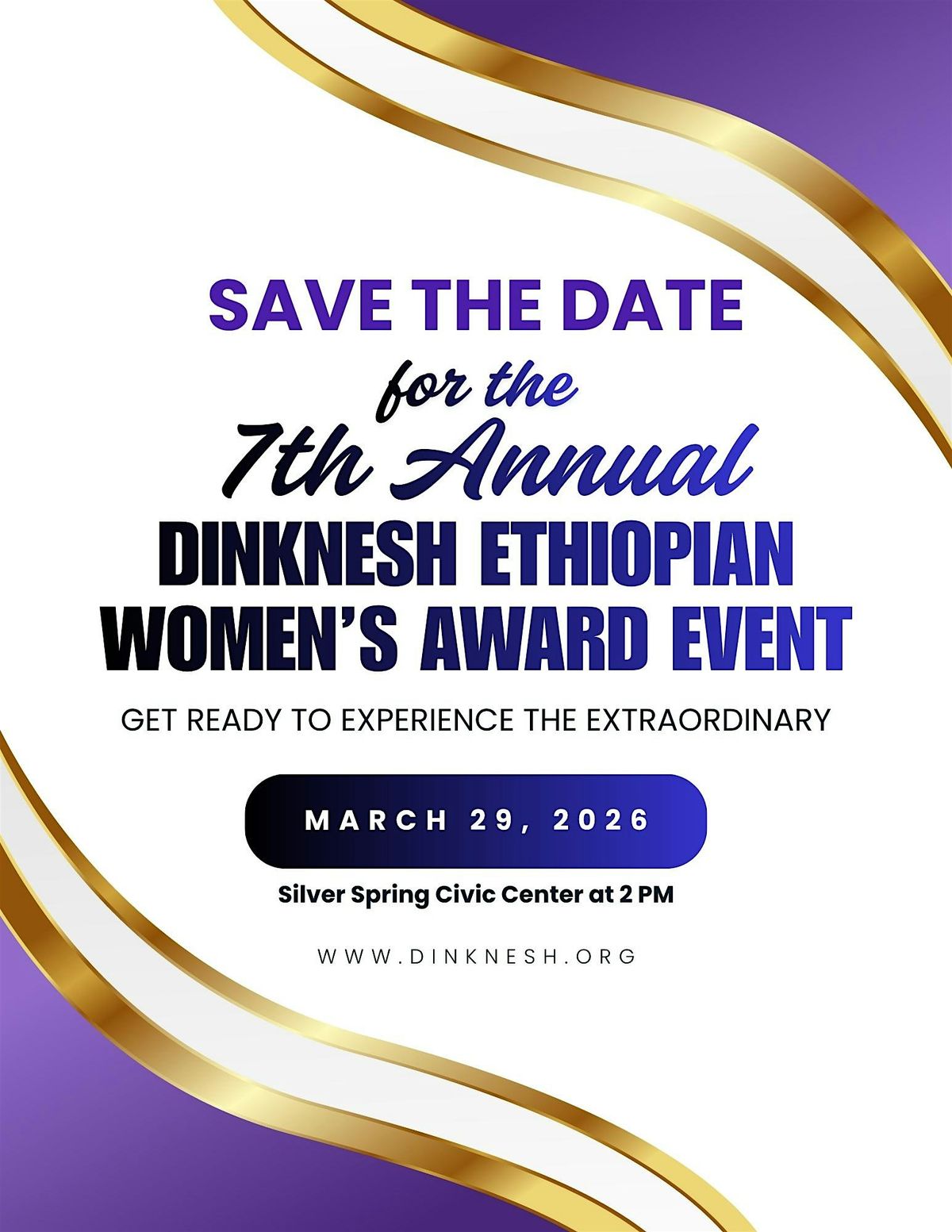 7th Dinknesh Ethiopian Women's Award Event, 29 March | Event in Silver Spring | AllEvents