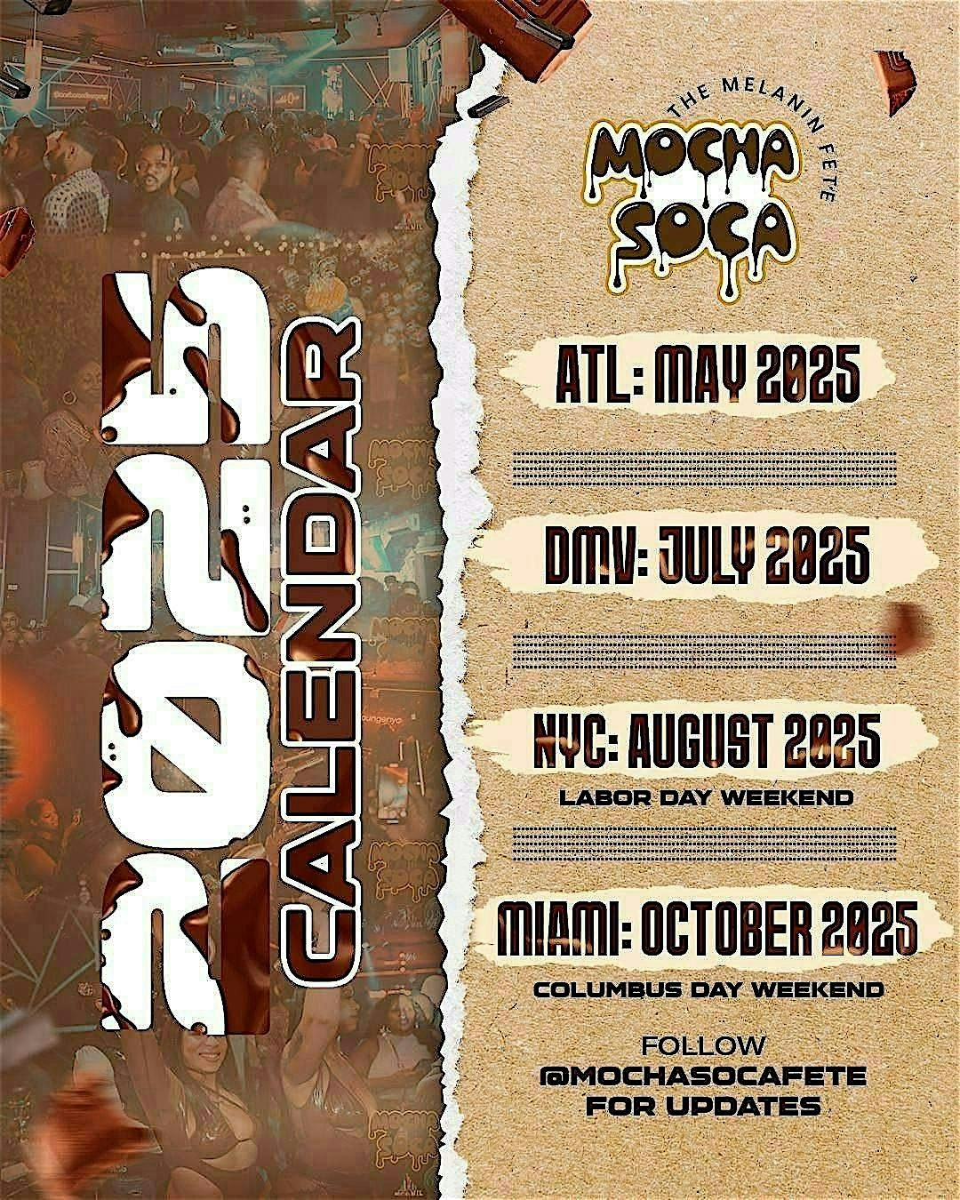 Mocha Soca NYC "The Melanin Fete", 29 August | Event in Brooklyn | AllEvents