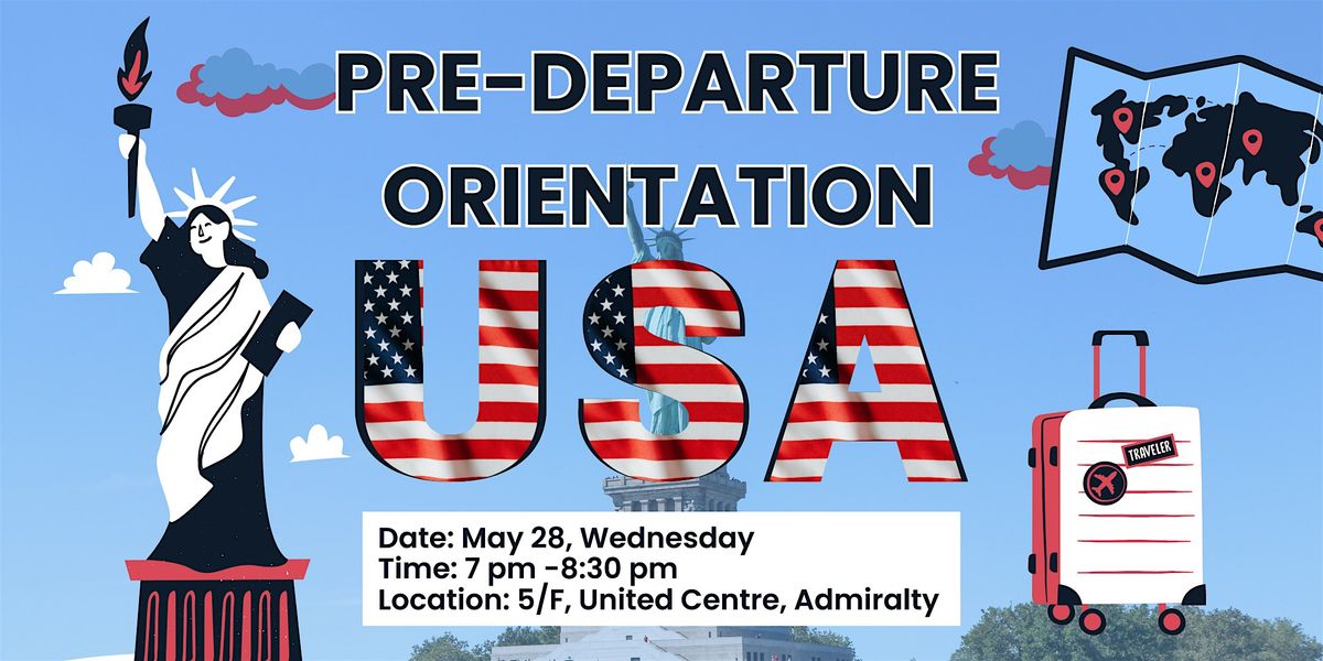 Pre-departure Orientation 2025, 28 May | Event in Hong Kong | AllEvents