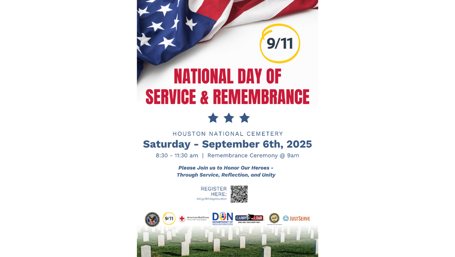 9/11 National Day of Service & Remembrance – Things to Do in Houston ...