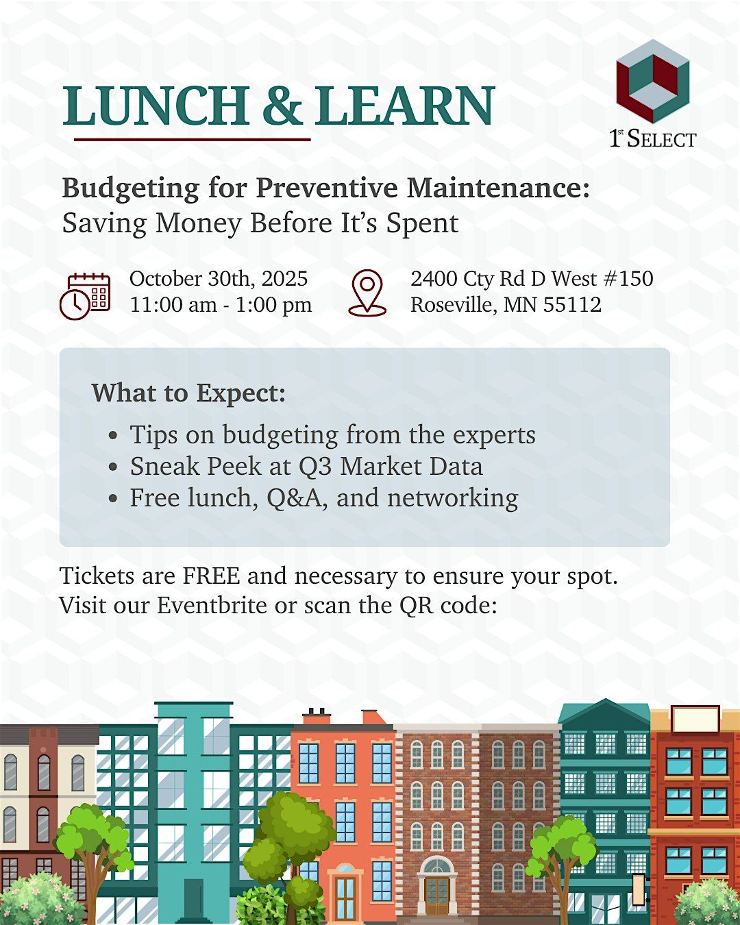 Budgeting for Preventive Maintenance: Saving Money Before It’s Spent, 30 October | Event in New Brighton