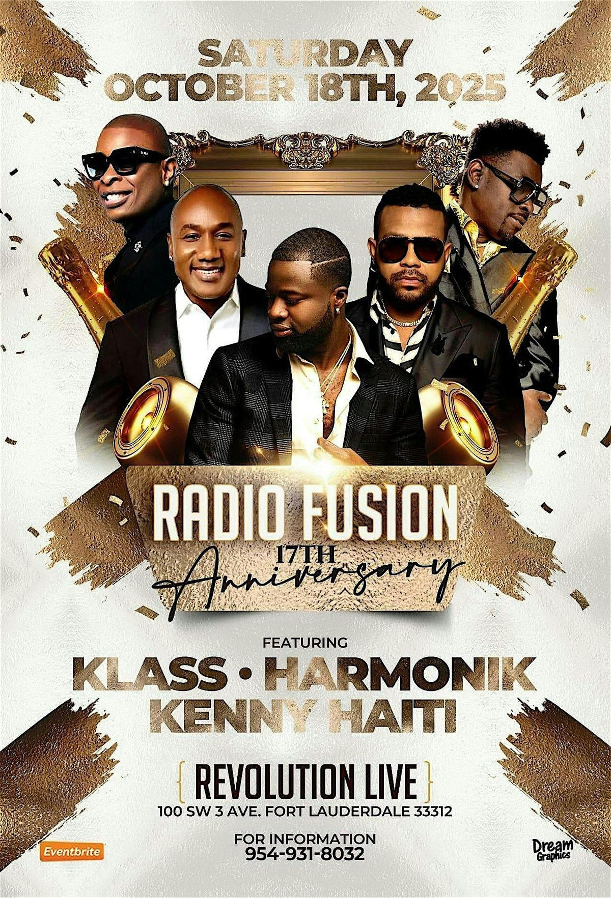 Fusion 17Th Anniversary Harmonik & Kenny Haiti & Klass, 18 October | Event in Fort Lauderdale | AllEvents