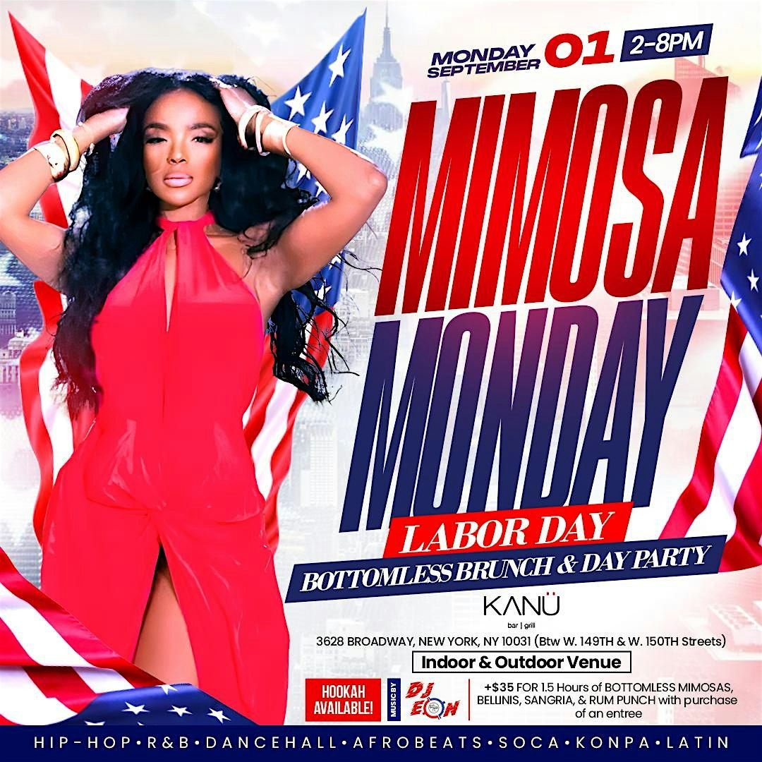 Mimosa Monday - Labor Day Bottomless Brunch & Day Party, 1 September | Event in New York | AllEvents