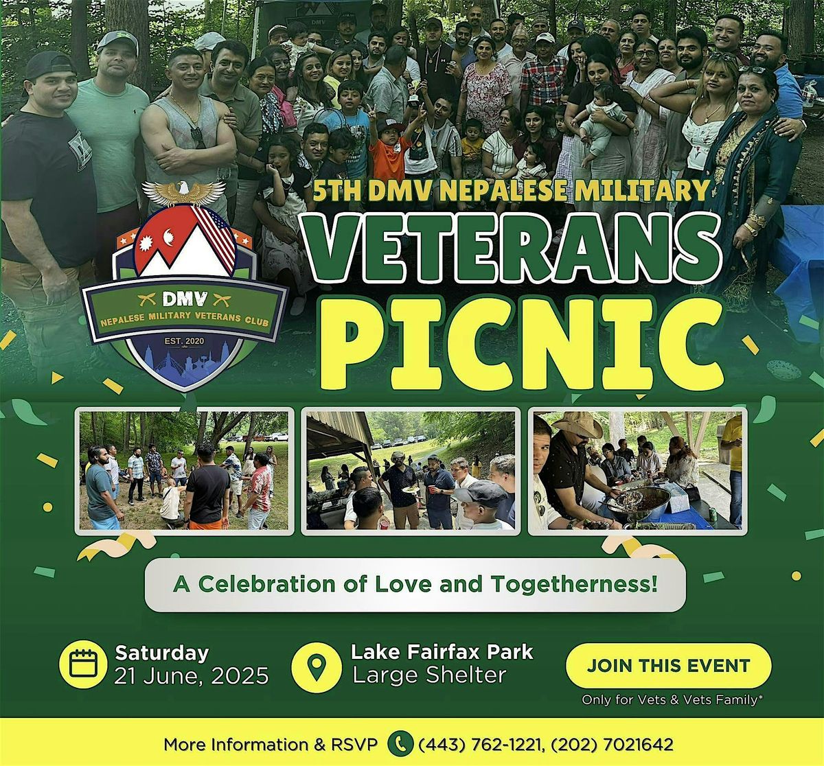 5th DMV Nepalese Military Veterans Picnic, 21 June | Event in Reston | AllEvents