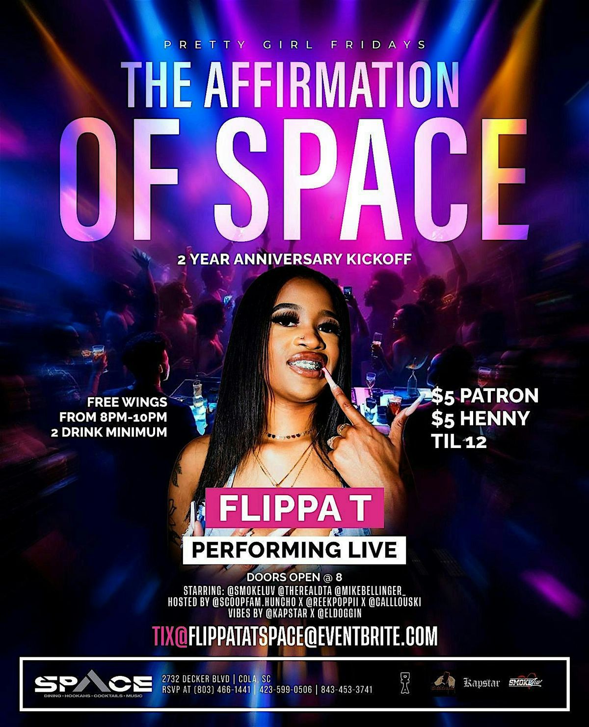 SPACE 803 ANNIVERSARY BASH FT. FLIPPA T LIVE, 29 August | Event in Columbia | AllEvents