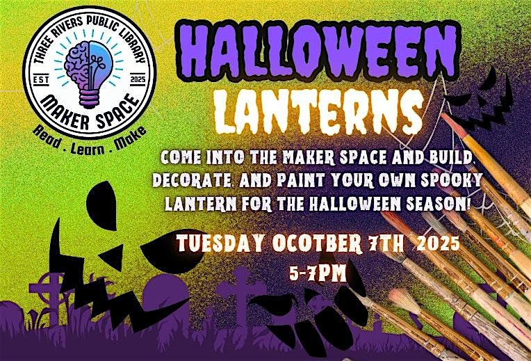 Halloween Lanterns, 7 October | Event in Three Rivers | AllEvents