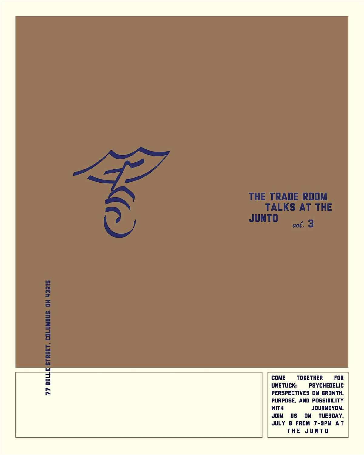 Trade Room Talks: Unstuck: Psychedelic Perspectives with JourneyŌM, 12 August | Event in Columbus | AllEvents