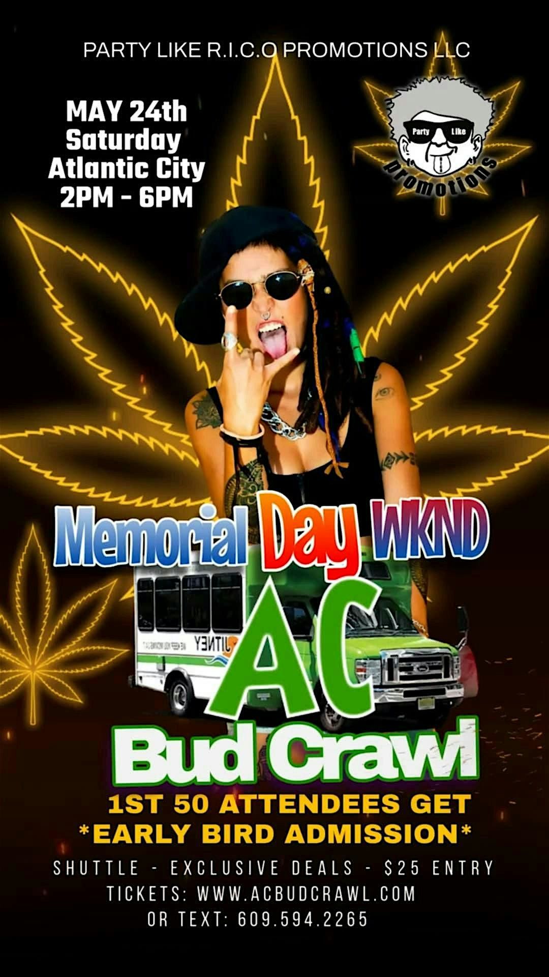Memorial Day AC Bud Crawl, 24 May | Event in Atlantic City | AllEvents