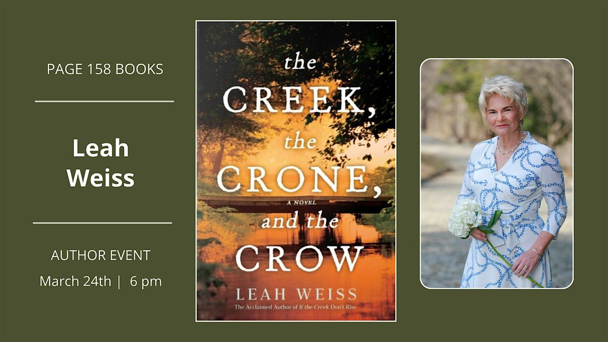 Author Event: Leah Weiss, 24 March | Event in Wake Forest | AllEvents