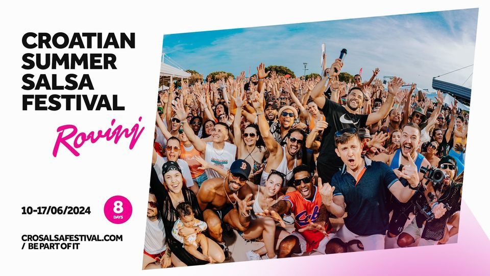 Rovinj CSSF 2025, Croatian Summer Salsa Festival, Rovinj, 10 June to 18