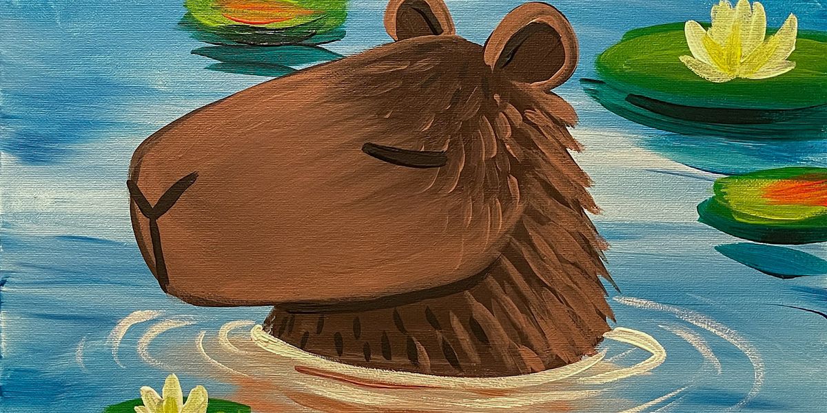 Don't Worry be Capy - Paint and Sip by Classpop!™ | Event in Danville | AllEvents