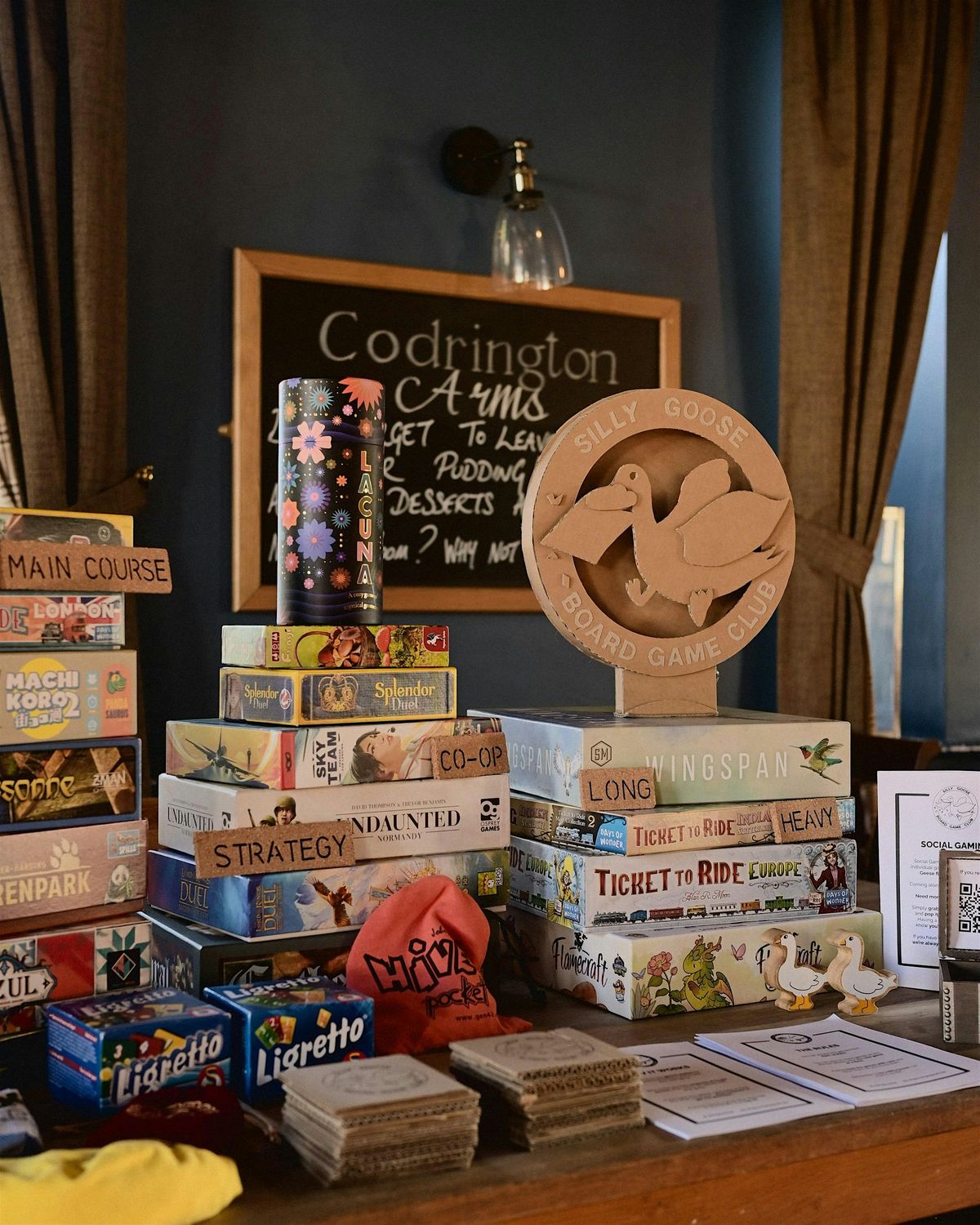 Silly Goose Board Game Club @ The Codrington Arms, Yate, 29 October | Event in Yate | AllEvents