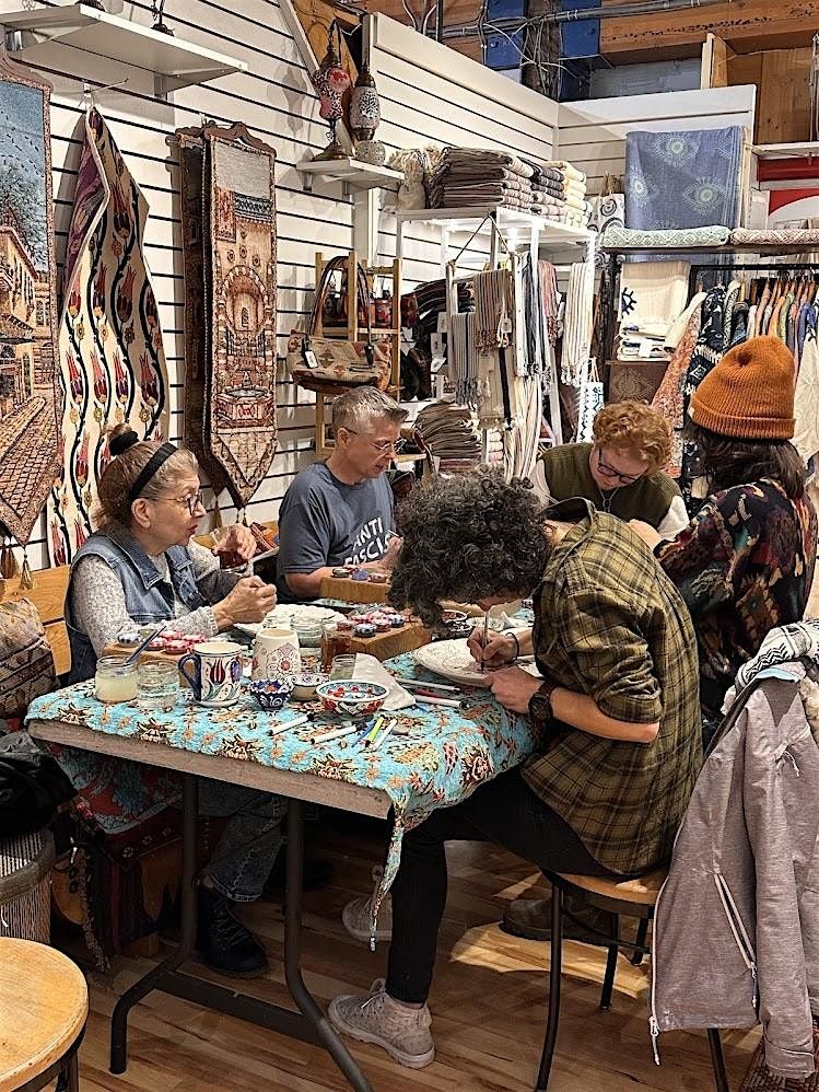 Traditional Turkish Ceramic Painting Workshop, 25 May | Event in Vancouver | AllEvents