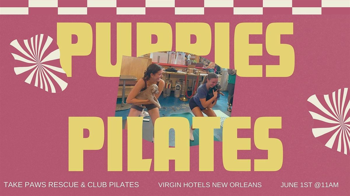 Puppies and Pilates, 1 June | Event in New Orleans | AllEvents