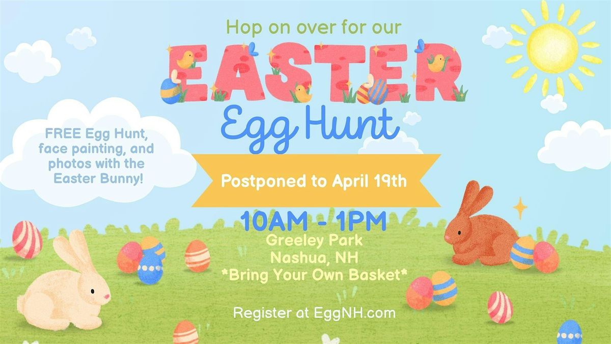 Free Egg Hunt - Saturday, April 19th | Event in Nashua | AllEvents