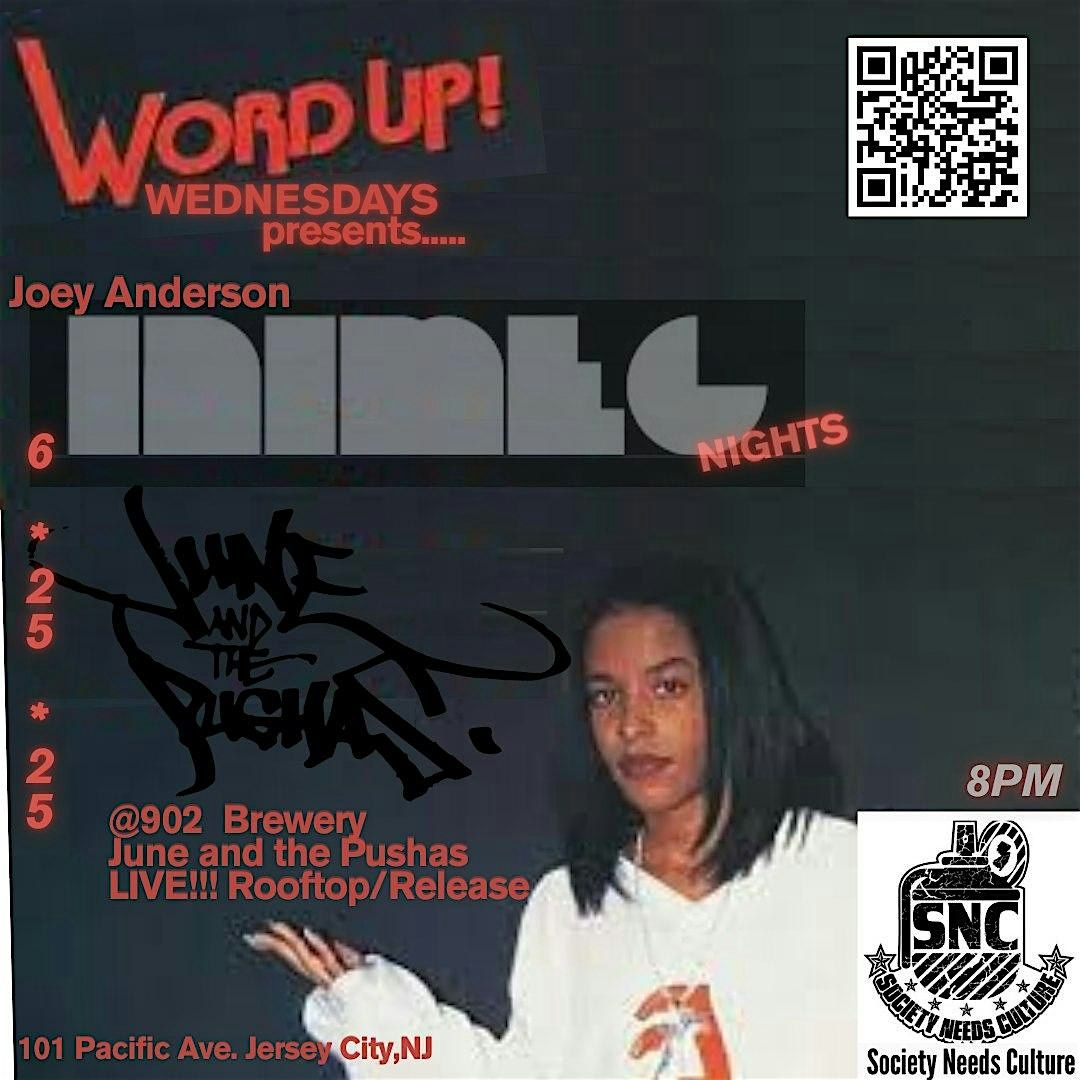 WORD UP WEDNESDAYS Presents... Joey Anderson + JATP LIVE on the Rooftop!, 25 June | Event in Jersey City | AllEvents