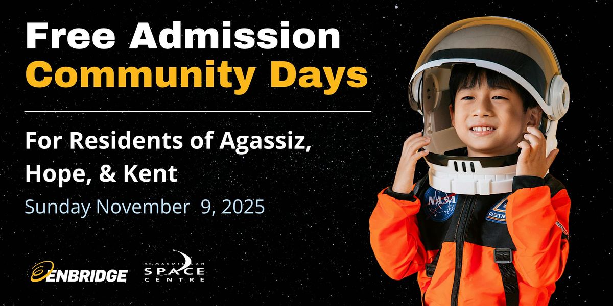 Copy of Community Days Sponsored by Enbridge:  Agassiz, Hope & Kent, 9 November | Event in Vancouver | AllEvents