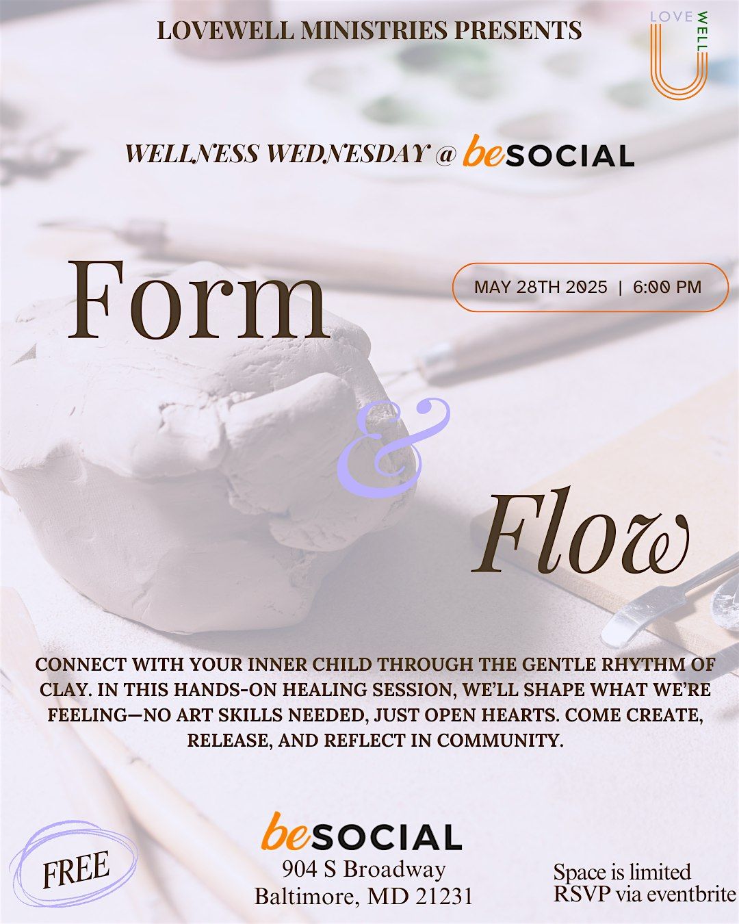 Form & Flow: A Hands-On Wellness Session, 28 May | Event in Baltimore | AllEvents