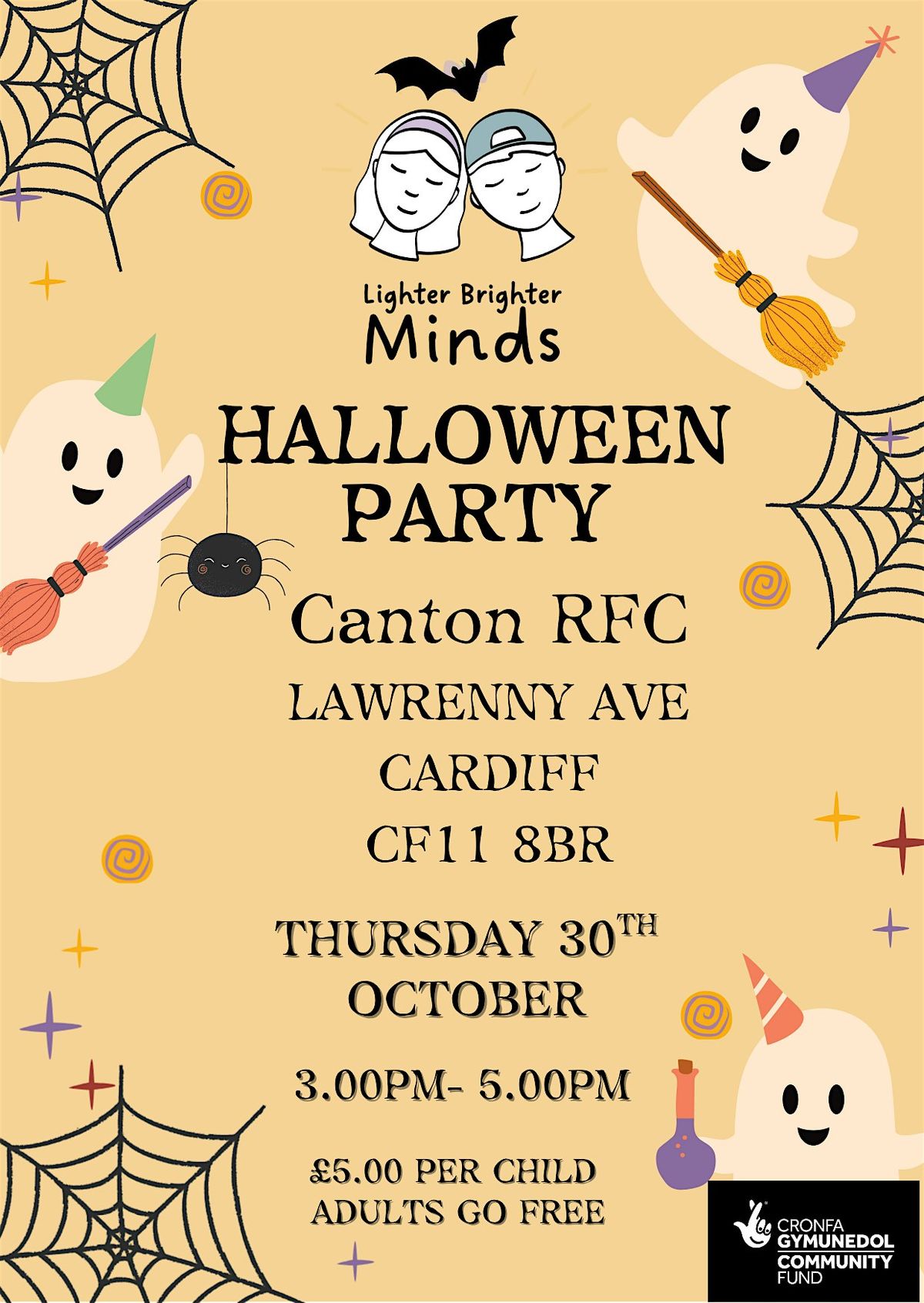 Lighter Brighter Halloween Party, 30 October | Event in Cardiff | AllEvents