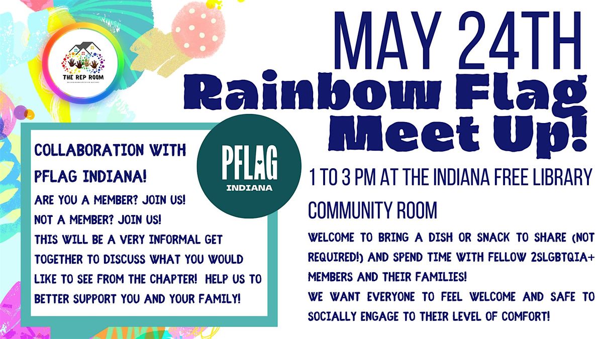 MAY 2025 RAINBOW FLAG MEET UP!, 24 May | Event in Indiana | AllEvents