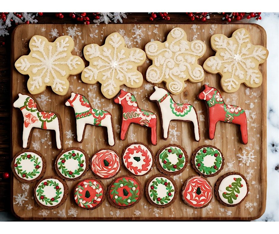 Royal Icing Cookie Class – Elegant Holiday Cookies, 3 December | Event in Holmen | AllEvents
