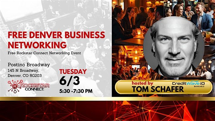 Free Denver  Business Networking Rockstar Connect Event (June,  CO), 3 June | Event in Denver | AllEvents