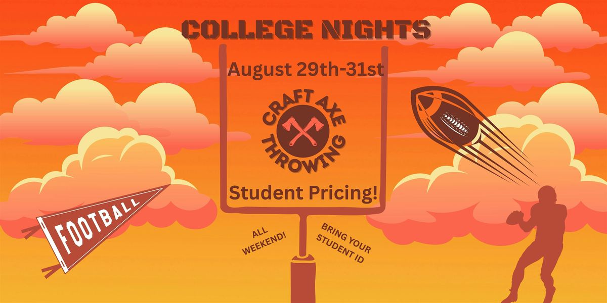 COLLEGE NIGHTS- Student Pricing ALL WEEKEND! | Event in Fort Mill | AllEvents