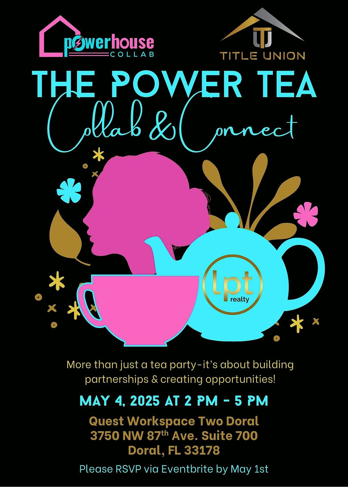 The Power Tea: Collab & Connect  - Women Empowering Women | Event in Doral | AllEvents