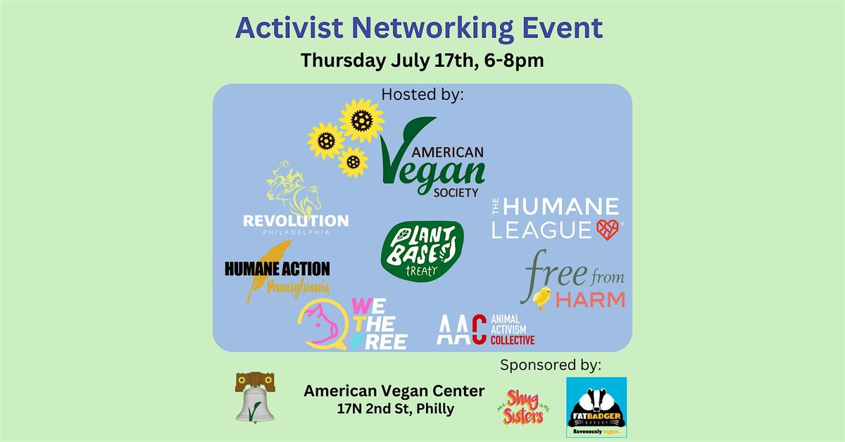 Activist Networking Event | Event in Philadelphia | AllEvents