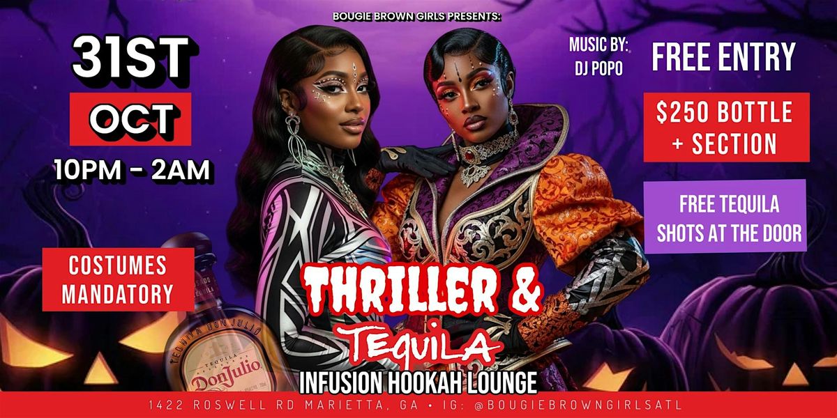 Thriller & Tequila, 31 October | Event in Marietta | AllEvents