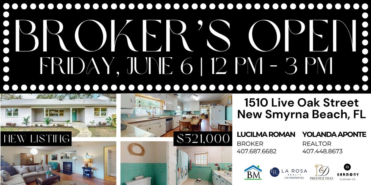 Broker's Open, 6 June | Event in New Smyrna Beach | AllEvents
