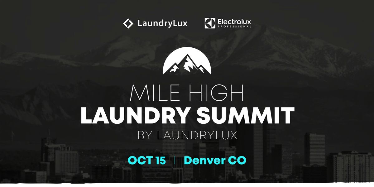 Mile High Laundry Summit - Colorado, 15 October | Event in Denver | AllEvents