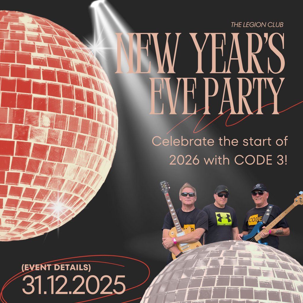 CODE 3 - New Years Party, 31 December | Event in Birmingham | AllEvents