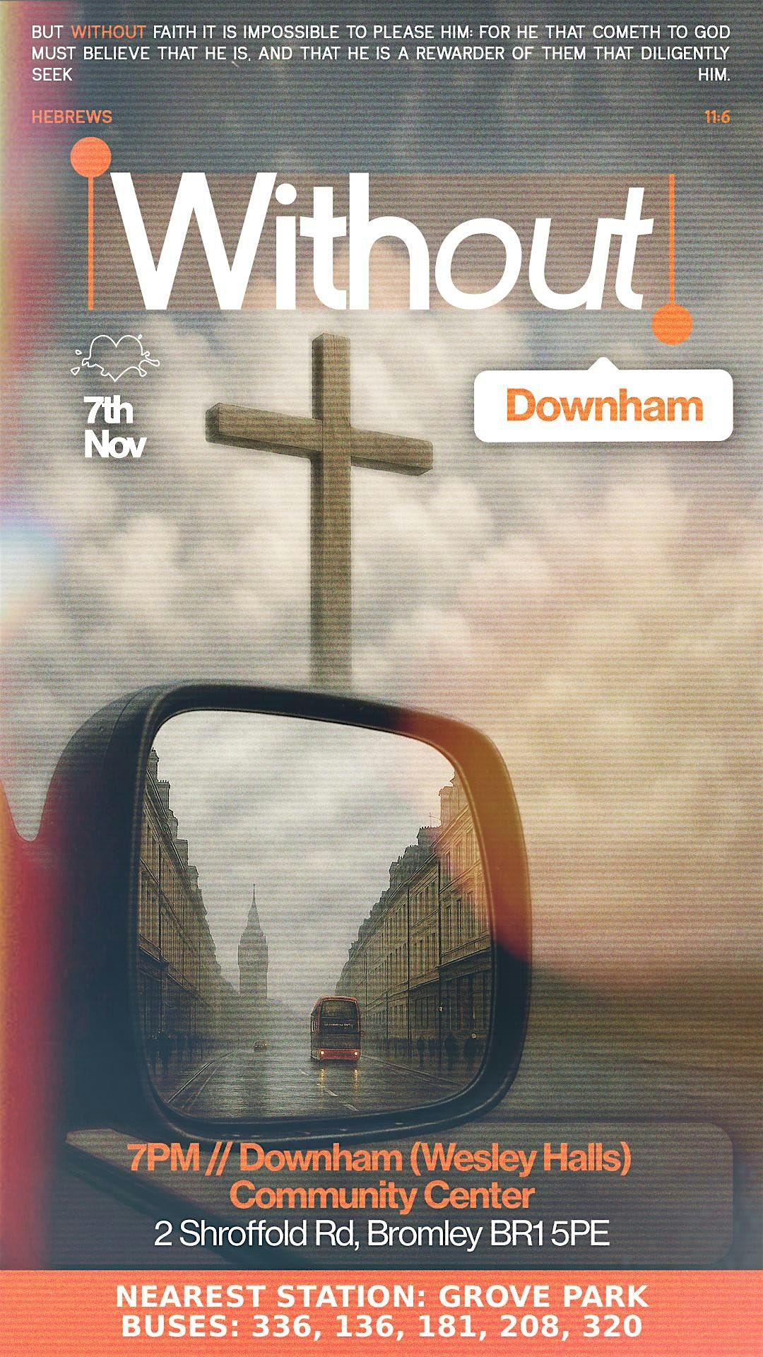 Without, 7 November | Event in Bromley | AllEvents