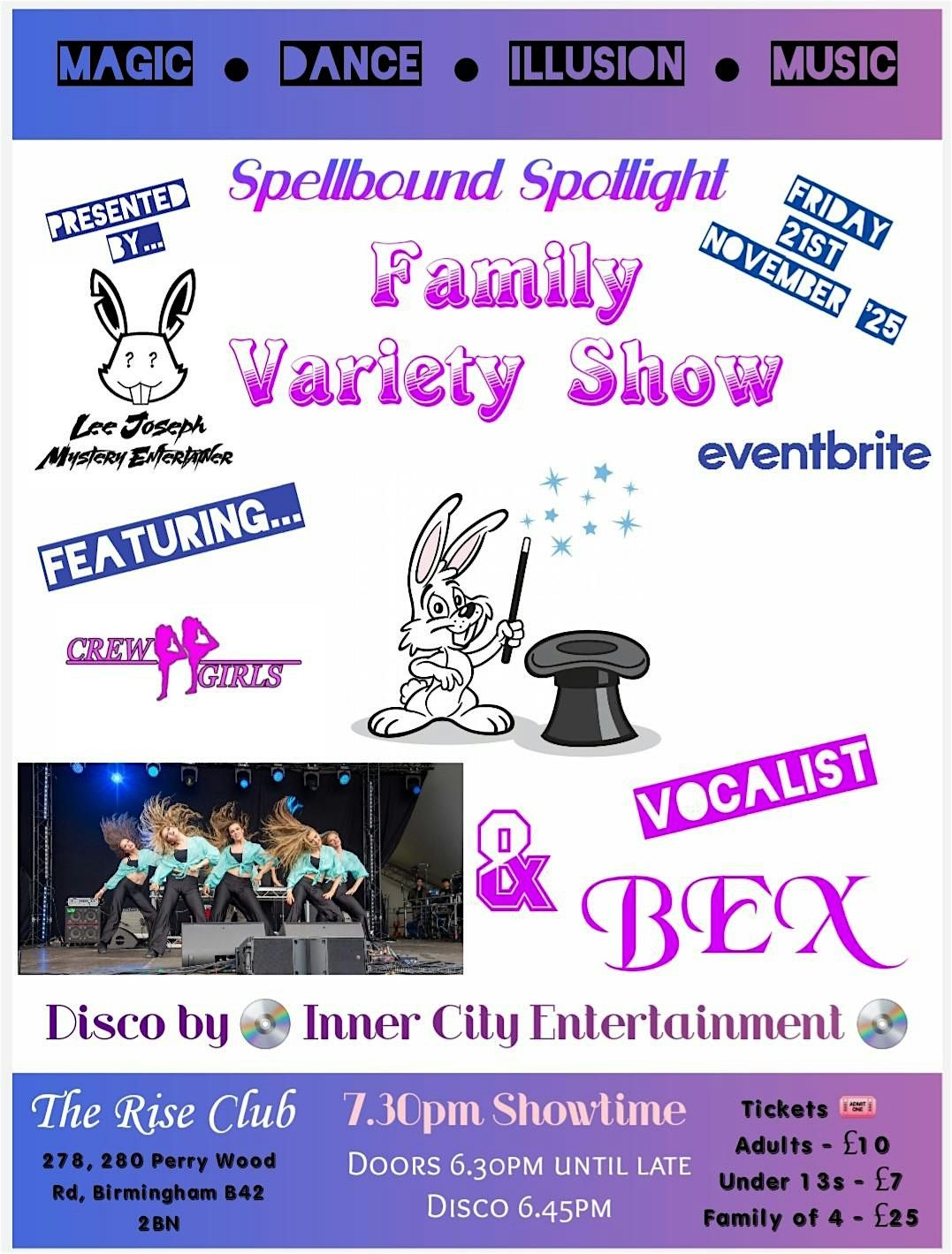 Spellbound Spotlight, 21 November | Event in Birmingham | AllEvents