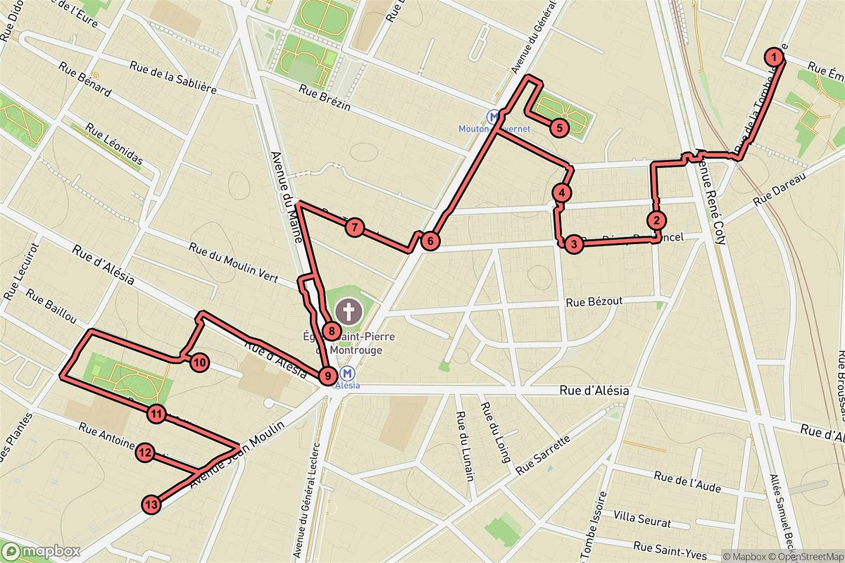 Paris Audio Tour: Hidden Lanes and Sacred Stones of the 14th Arrondissement | Event in Paris | AllEvents