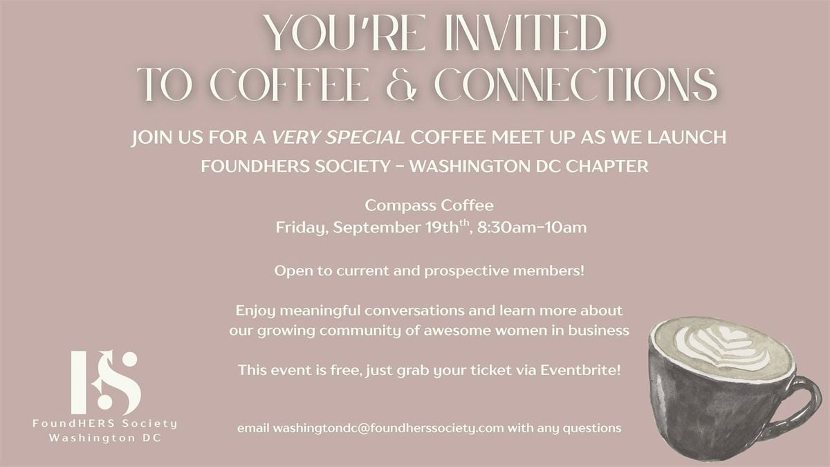 FoundHers Society DC  Women's Meet & Mingle, 19 September | Event in Washington | AllEvents