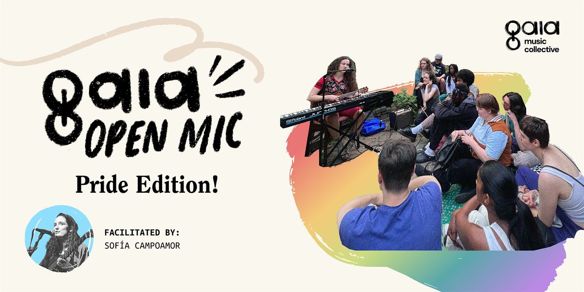 Gaia Open Mic: Pride Edition, 25 June | Event in Brooklyn | AllEvents