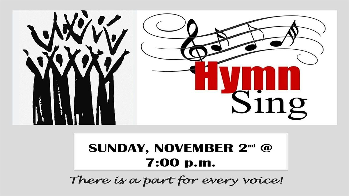 Hymn Sing, 2 November | Event in Pickering | AllEvents
