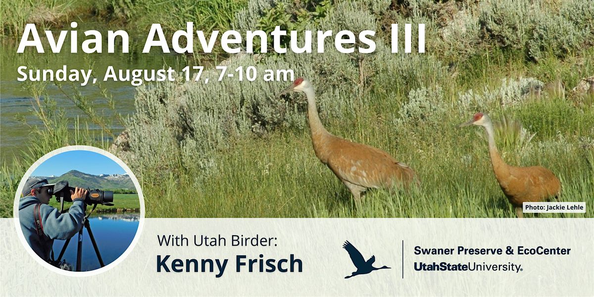 Fall Avian Adventures III, 17 August | Event in Park City | AllEvents