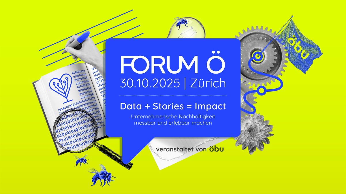 Forum ö 2025: Data + Stories = Impact, 30 October | Event in Zürich | AllEvents