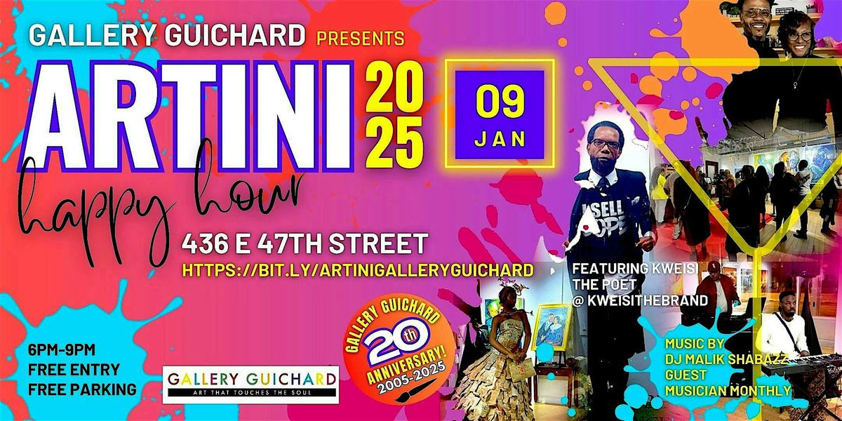 Artini - Where Art, Music and Cocktails meet at Gallery Guichard | Event in Chicago | AllEvents