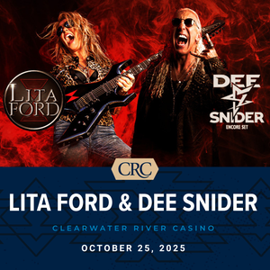 Lita Ford with Dee Snider at Grand Event Center - Golden Nugget Lake Charles