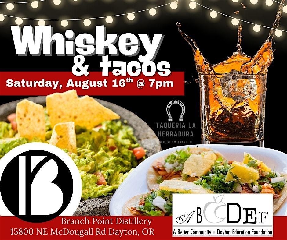 ABC Branch Point Whiskey and Taco's Night, 16 August | Event in Dayton | AllEvents