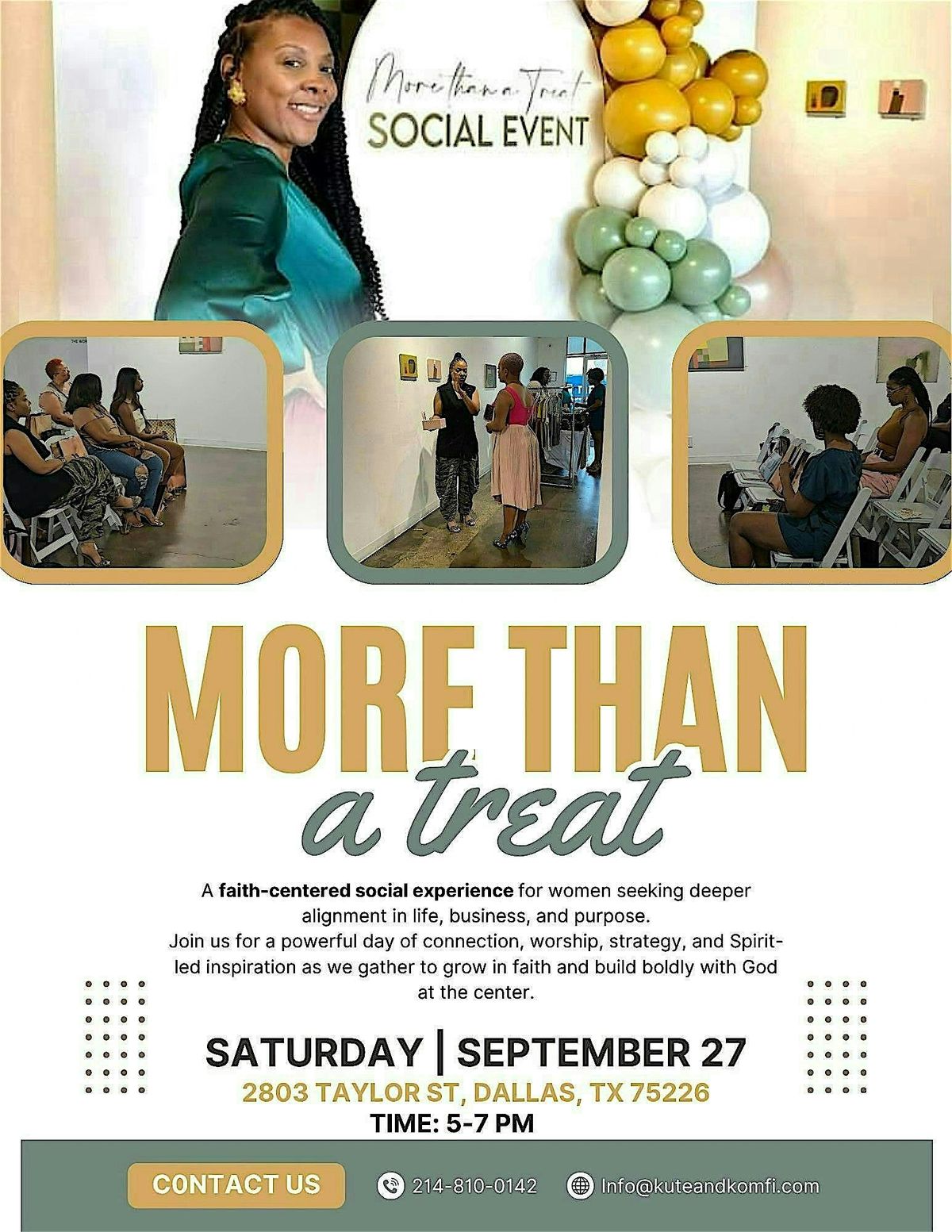 More Than A Treat Social Event