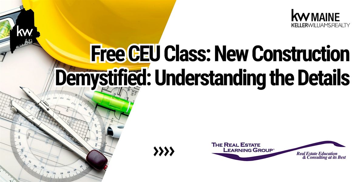 Free CEU: New Construction Demystified- Understanding the Details, 6 November | Event in Portland | AllEvents