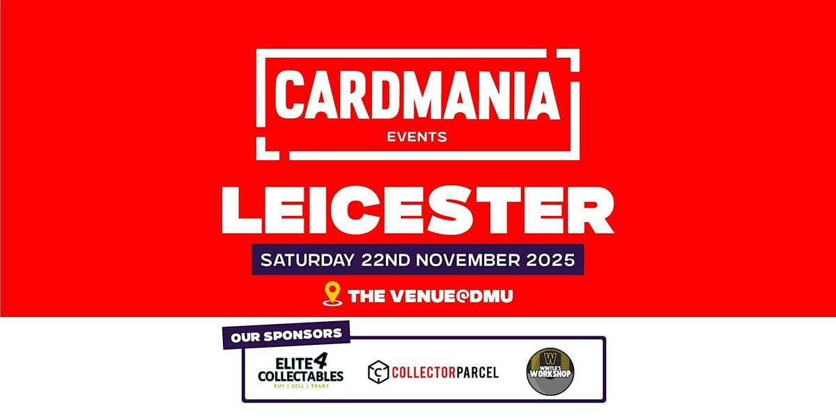 Cardmania - Leicester, 22 November | Event in Leicester | AllEvents