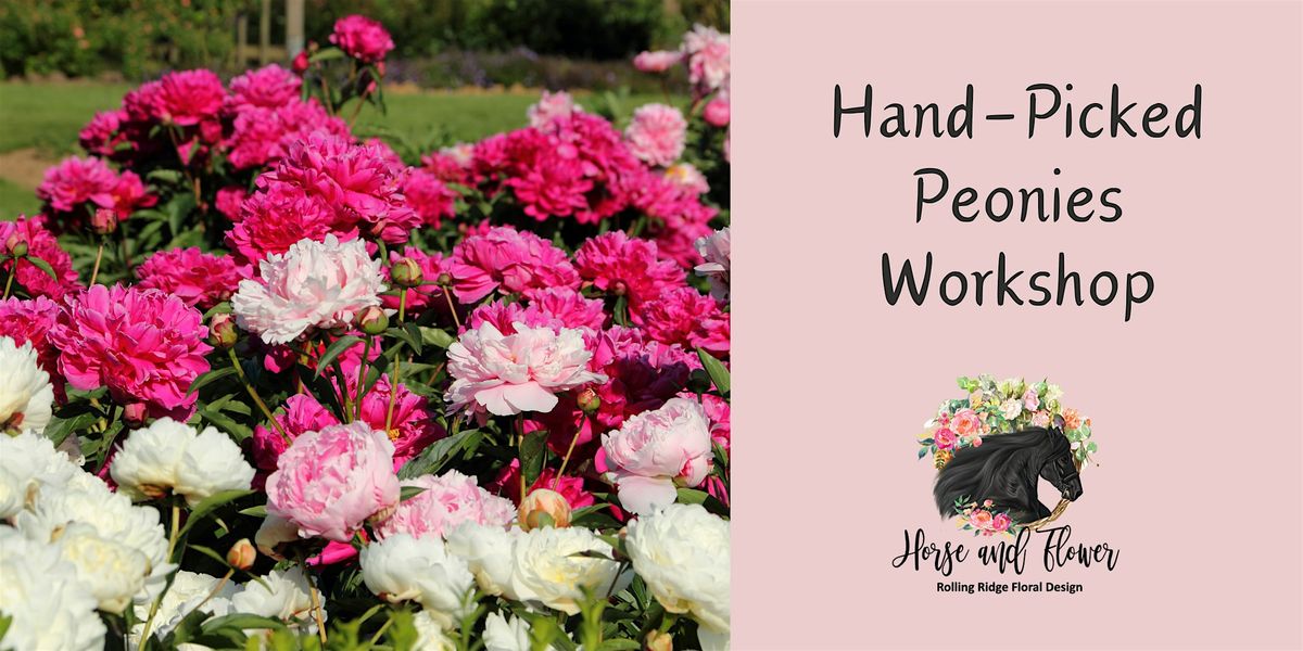 Hand-Picked Peonies Workshop (Floral Design Class), 1 June | Event in Gaithersburg | AllEvents