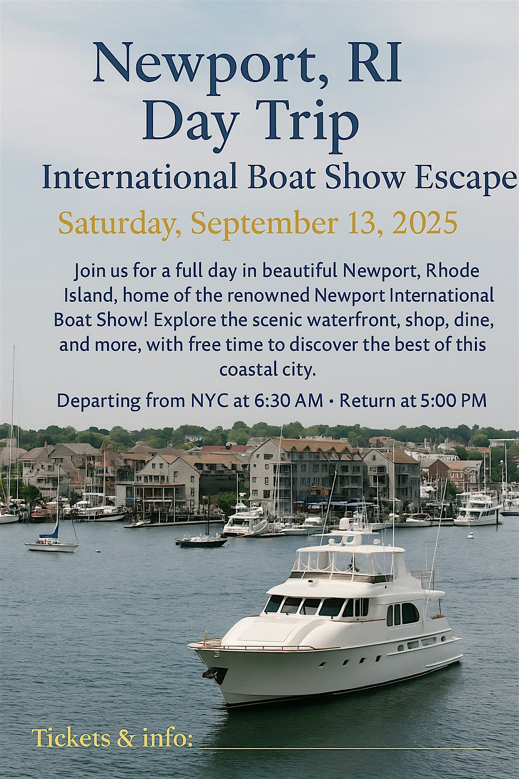 Newport, RI Day Trip 9/13, 13 September | Event in New York | AllEvents